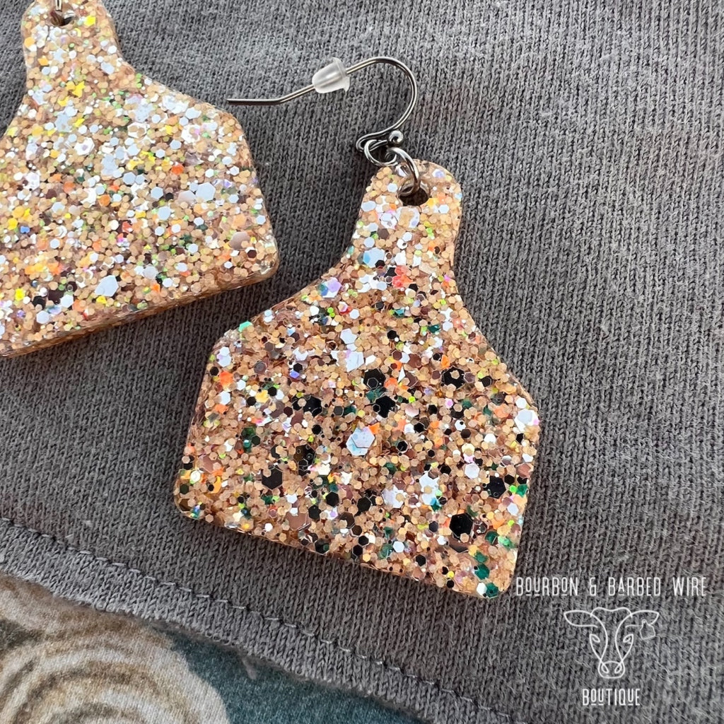 Glitter Ear tags